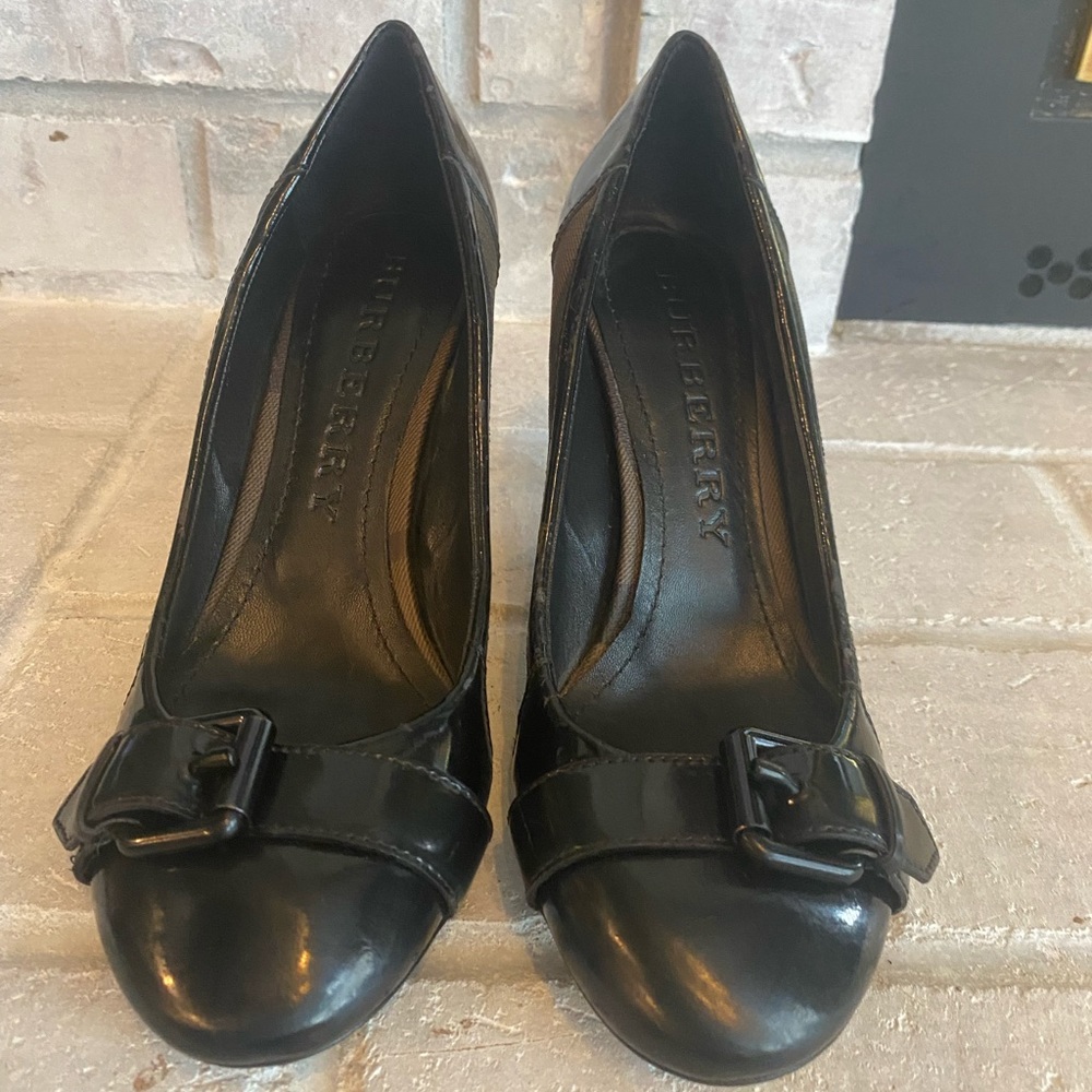 Burberry Nova Checked Heels sz 7.5 - Picture 2 of 6
